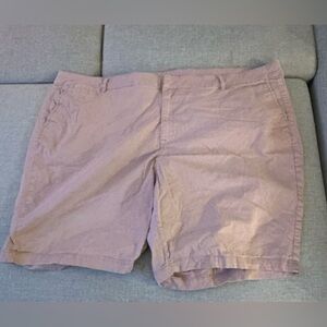 Lane Bryant Women's Mauve Bermuda Shorts